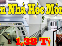 Bán nhà sổ hồng chung gần chợ Đầu Mối Hóc Môn