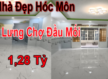 Bán nhà hóc môn sau lưng chợ đầu mối